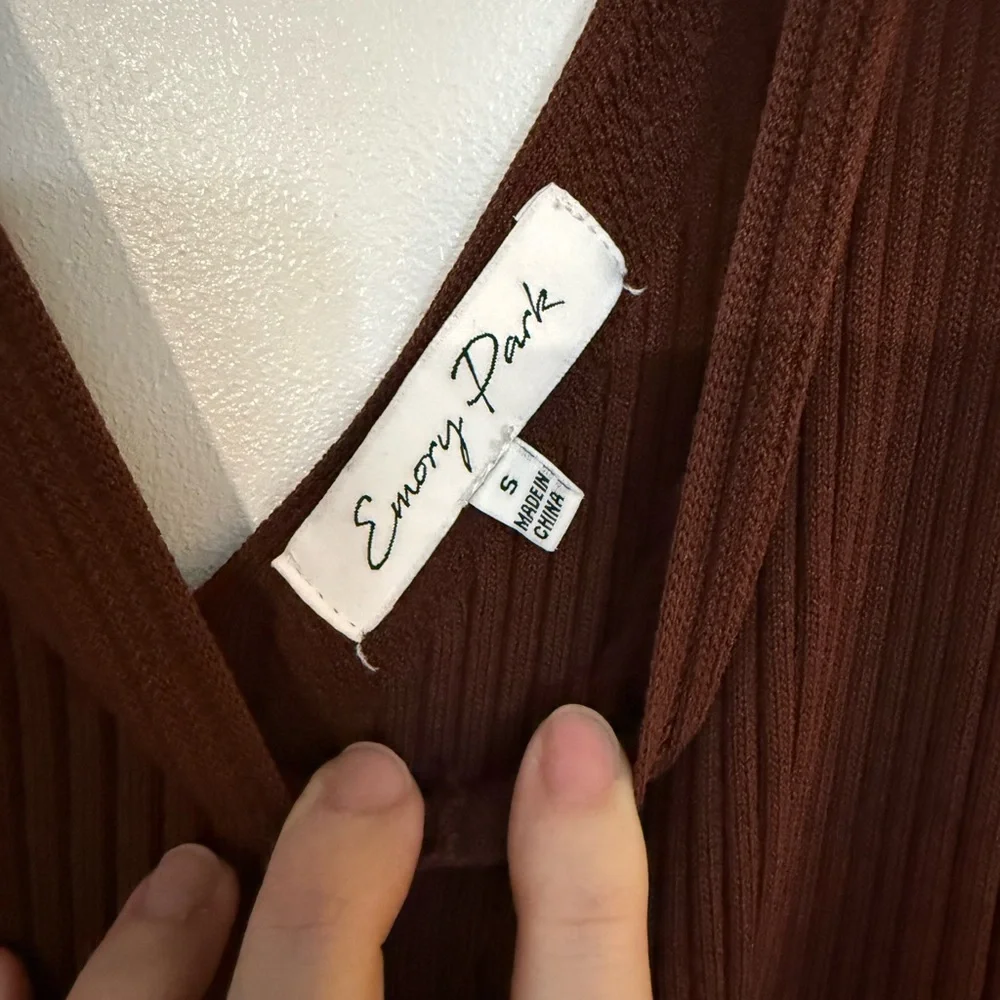 Chocolate Midi Dress - Picture 9 of 9